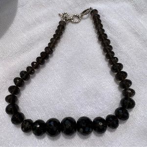 Large Smoky Brown Quartz Necklace